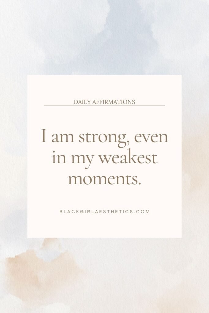 affirmations for black women